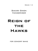 Reign of the Hawks Concert Band sheet music cover